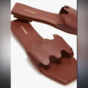 KAANAS Mallawi Slide Sandals- 9 NEW